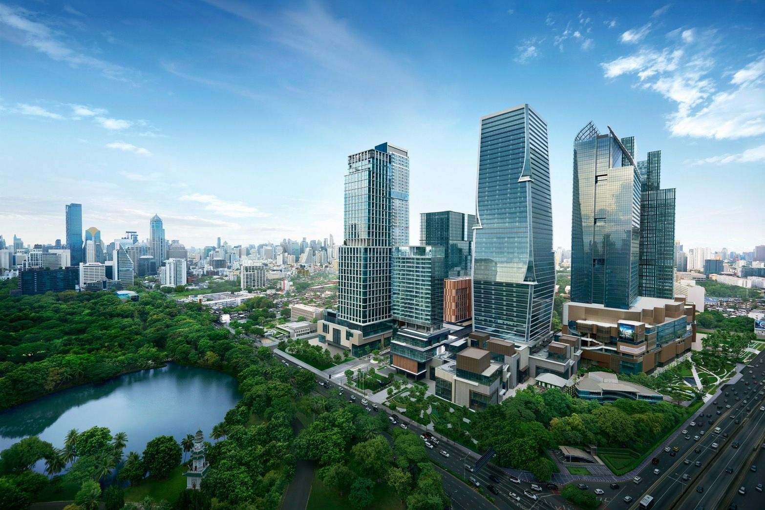BKMZ17 โครงการ One Bangkok ถือเป็นโครงการ Mixed use ที่รับพลังดีจากสวนลุมพินีได้อย่างสมบูรณ์แบบ